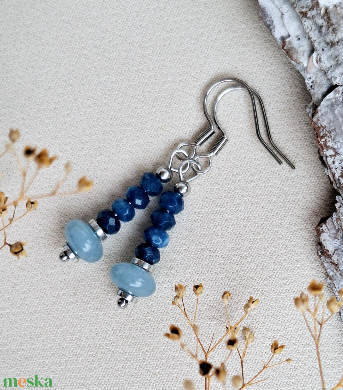 Ásvány fülbevaló - ékszer - fülbevaló - lógó fülbevaló - Meska.hu Ásvány fülbevaló - ékszer - fülbevaló - lógó fülbevaló - Meska.hu