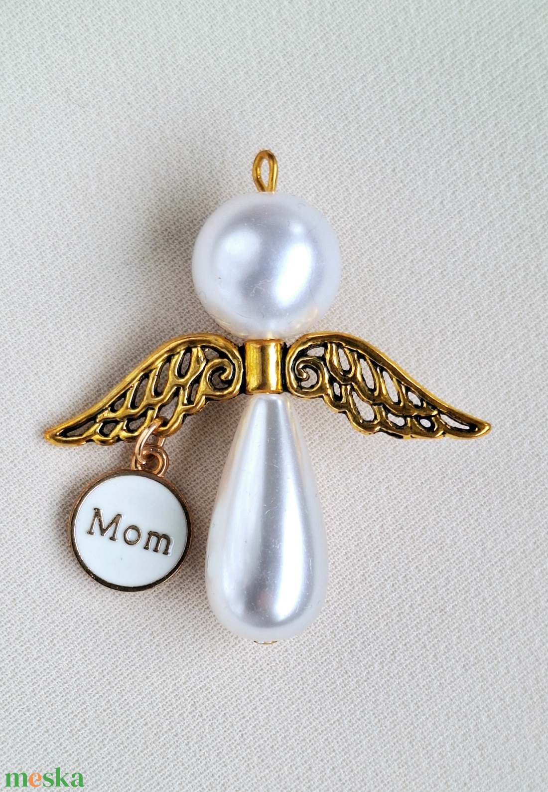 Karácsonyfadísz Mom - karácsony - karácsonyi lakásdekoráció - karácsonyi ablakdíszek, ablakmatricák - Meska.hu