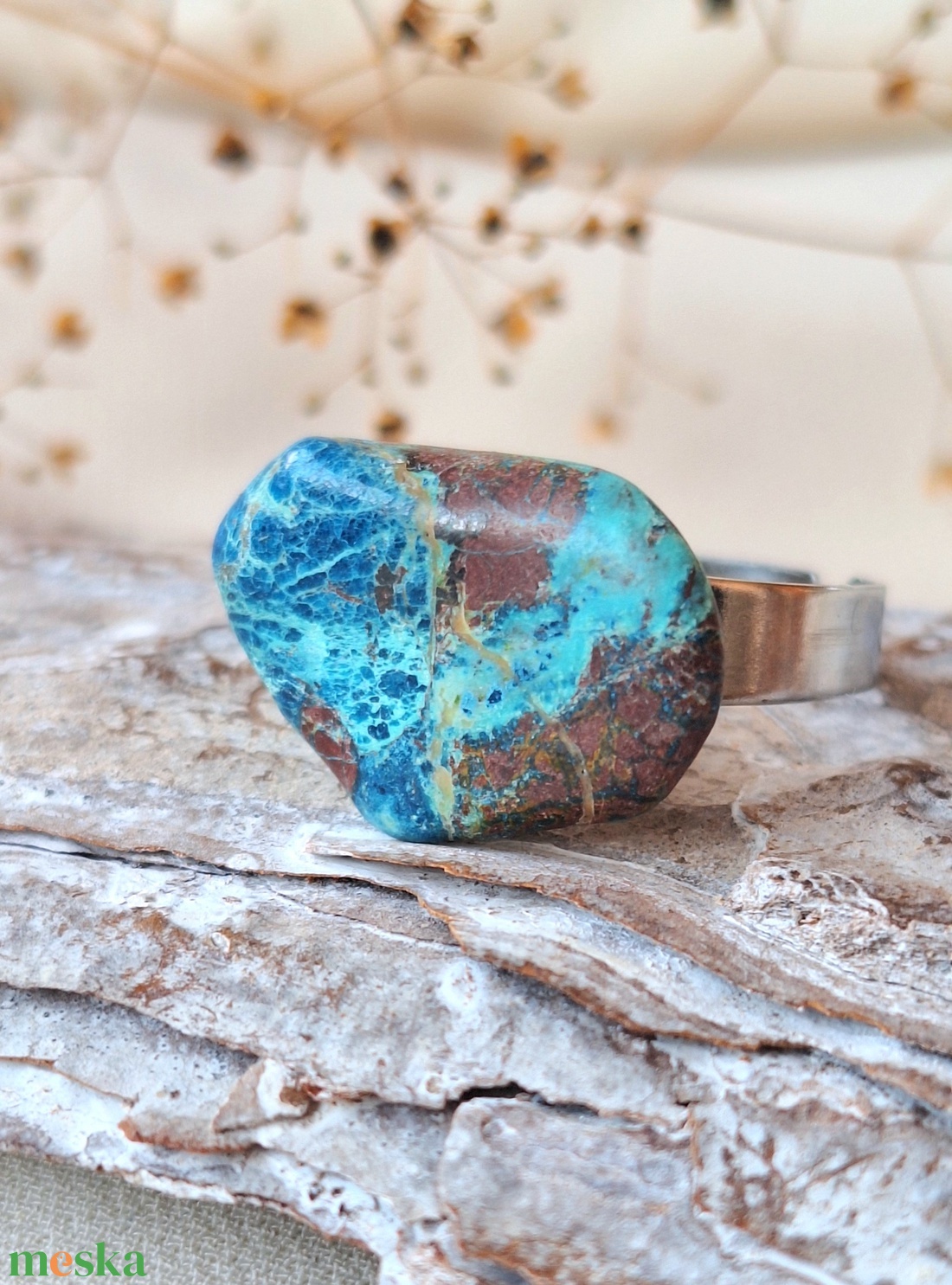 Quantum quattro acél gyűrű - ékszer - gyűrű - statement gyűrű - Meska.hu