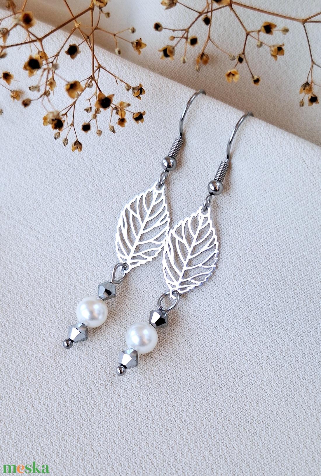 Leveles fülbevaló - ékszer - fülbevaló - lógó fülbevaló - Meska.hu