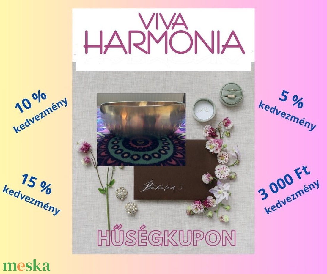 Vivaharmonia kupon - művészet - reklám tárgyak - Meska.hu Vivaharmonia kupon - művészet - reklám tárgyak - Meska.hu
