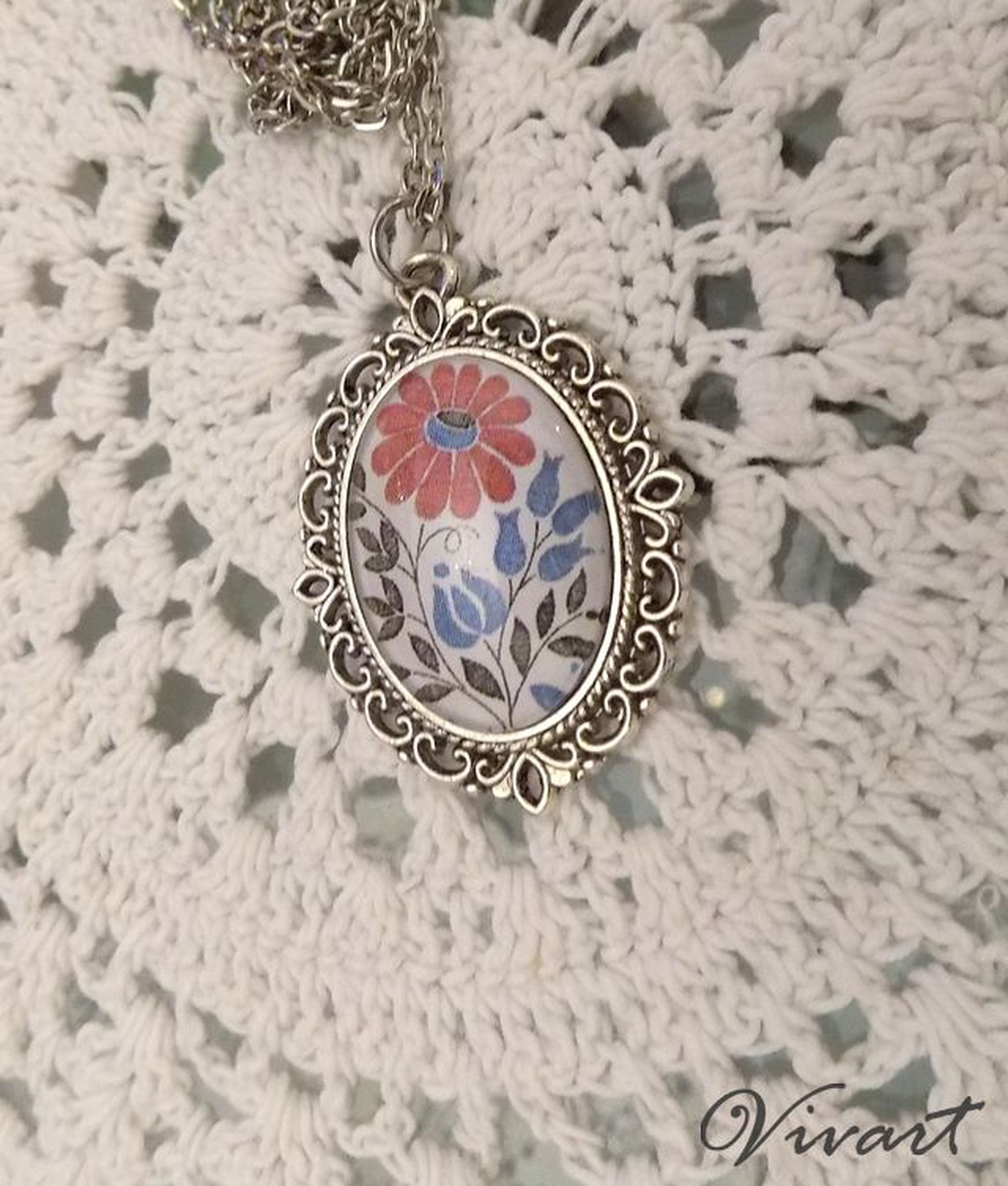 Öregmintás kalocsai nyaklánc -  - Meska.hu