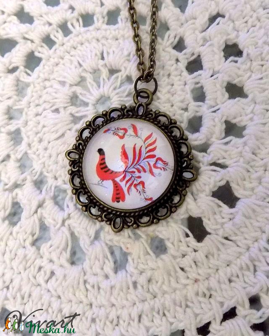 Magyar motívumos nyaklánc -  - Meska.hu