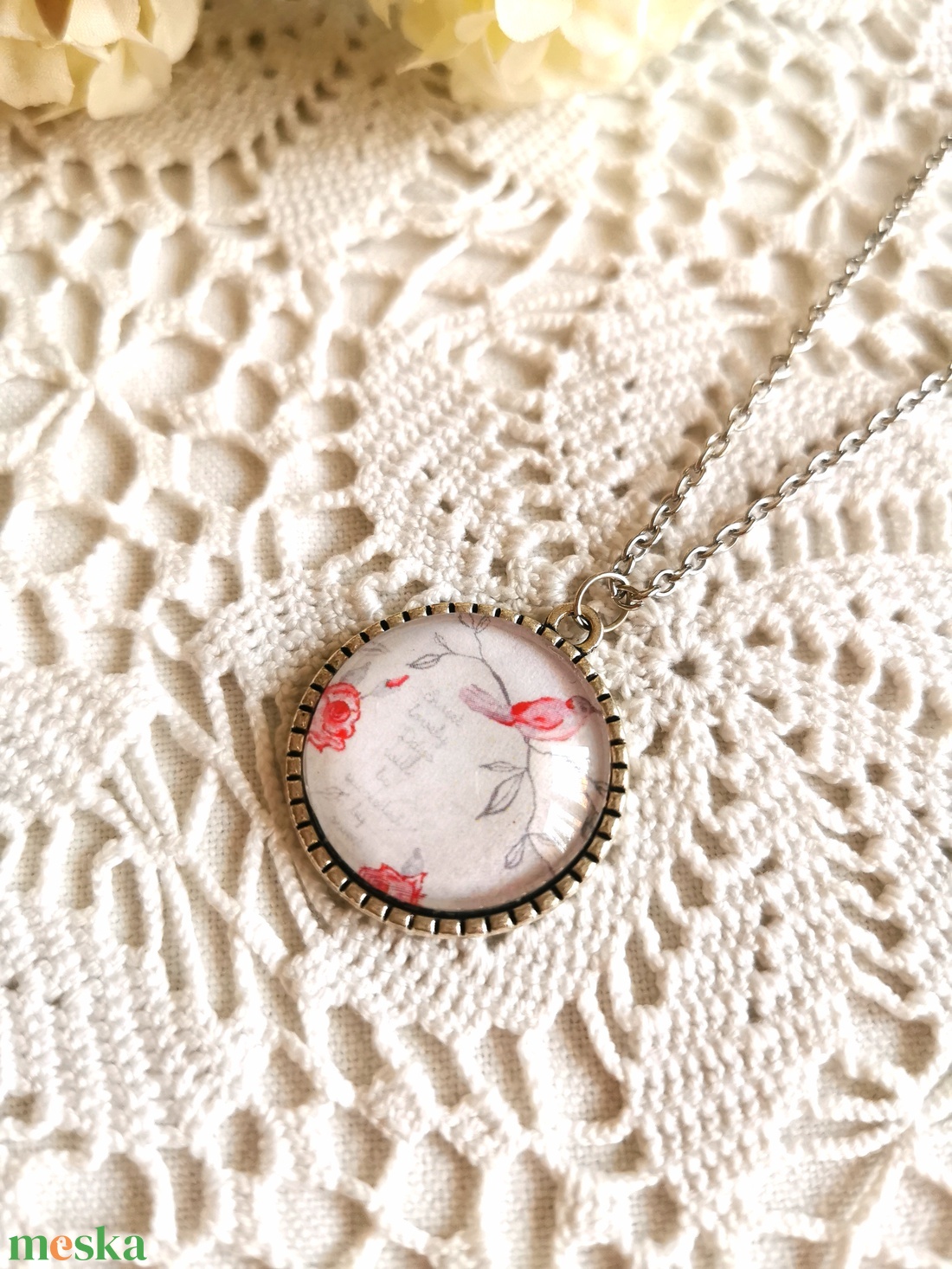 Kis madaras nyaklánc  - ékszer - nyaklánc - medálos nyaklánc - Meska.hu