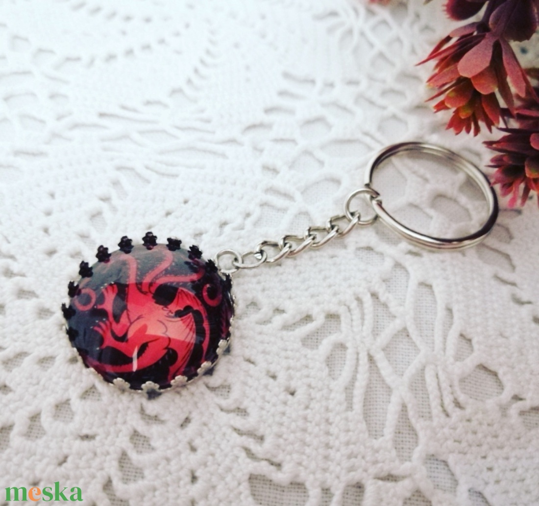 Trónok harca - Targaryen-ház címere - táska & tok - kulcstartó & táskadísz - kulcstartó - Meska.hu Trónok harca - Targaryen-ház címere - táska & tok - kulcstartó & táskadísz - kulcstartó - Meska.hu