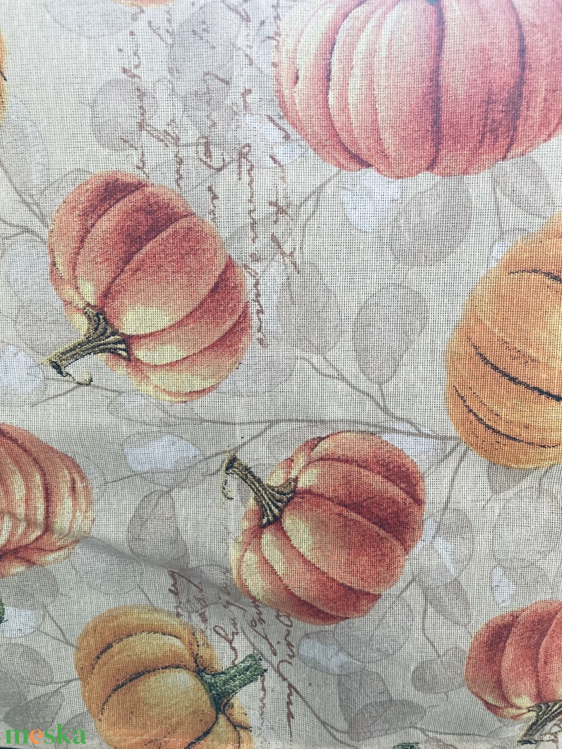 Őszi asztali futó - pumpkin - otthon & életmód - konyhafelszerelés, tálalás - tálalás - terítő - Meska.hu Őszi asztali futó - pumpkin - otthon & életmód - konyhafelszerelés, tálalás - tálalás - terítő - Meska.hu
