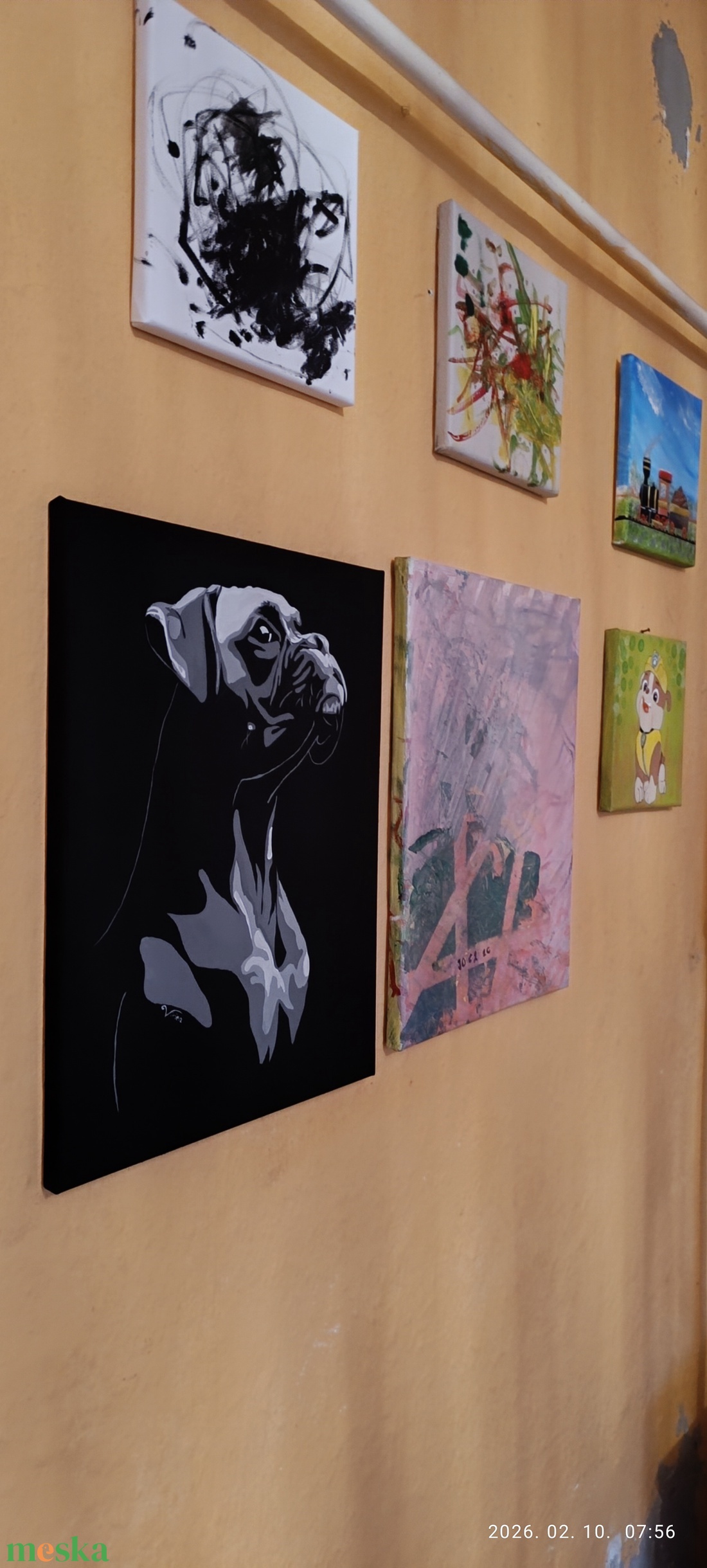 Buszkeség - művészet - festmény - akril - Meska.hu