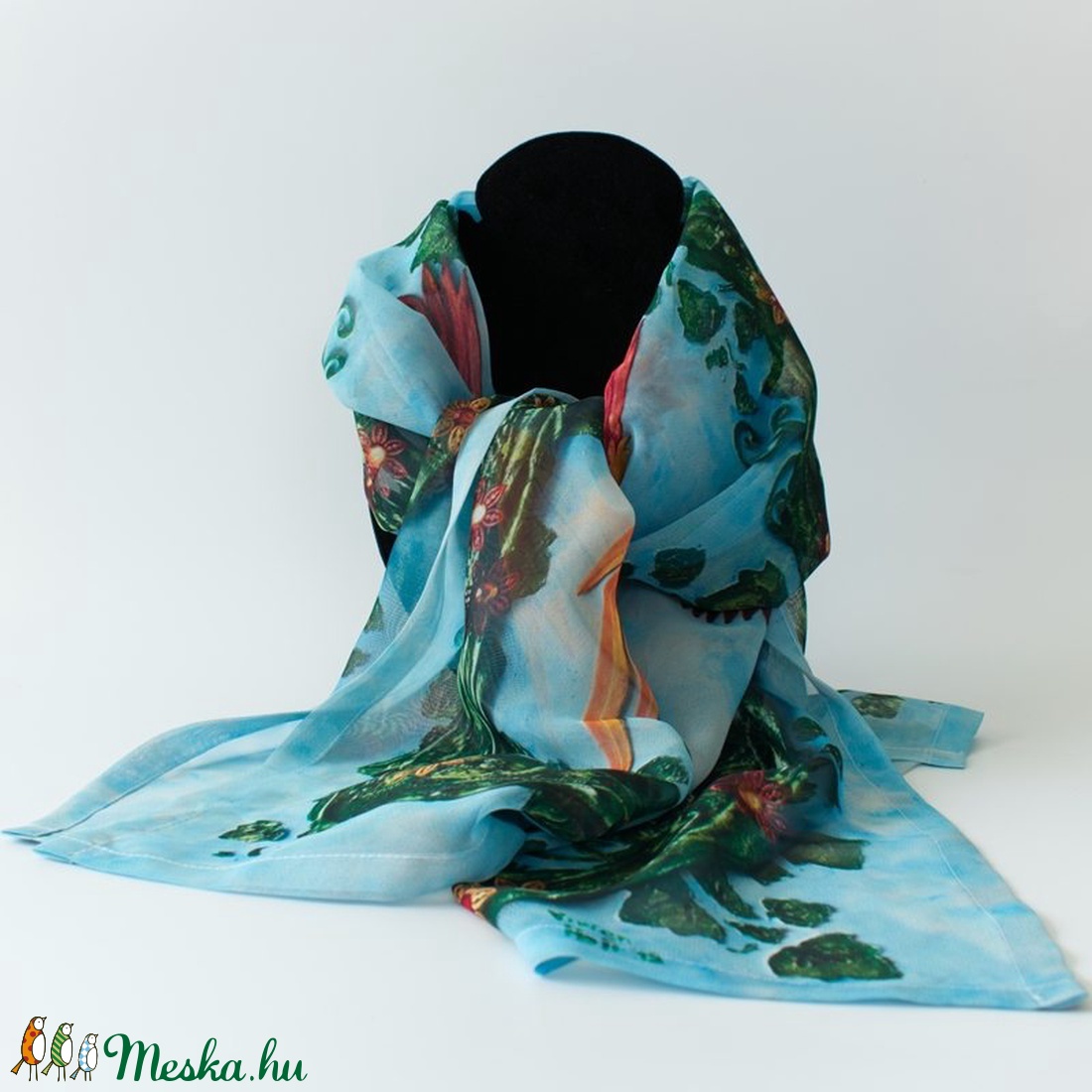 Női, vékony, tavaszi-nyári kendő � A Szabadság Színes Madara - ruha & divat - sál, sapka, kendő - kendő - Meska.hu