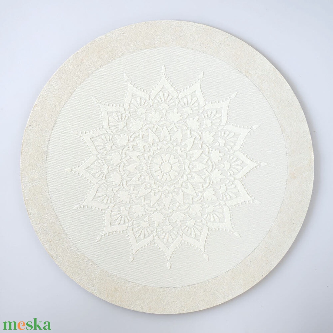 Mandala 40 cm-es, festenivaló, domborműves alap Csipkevirág - diy (csináld magad) - egységcsomag - Meska.hu Mandala 40 cm-es, festenivaló, domborműves alap Csipkevirág - diy (csináld magad) - egységcsomag - Meska.hu