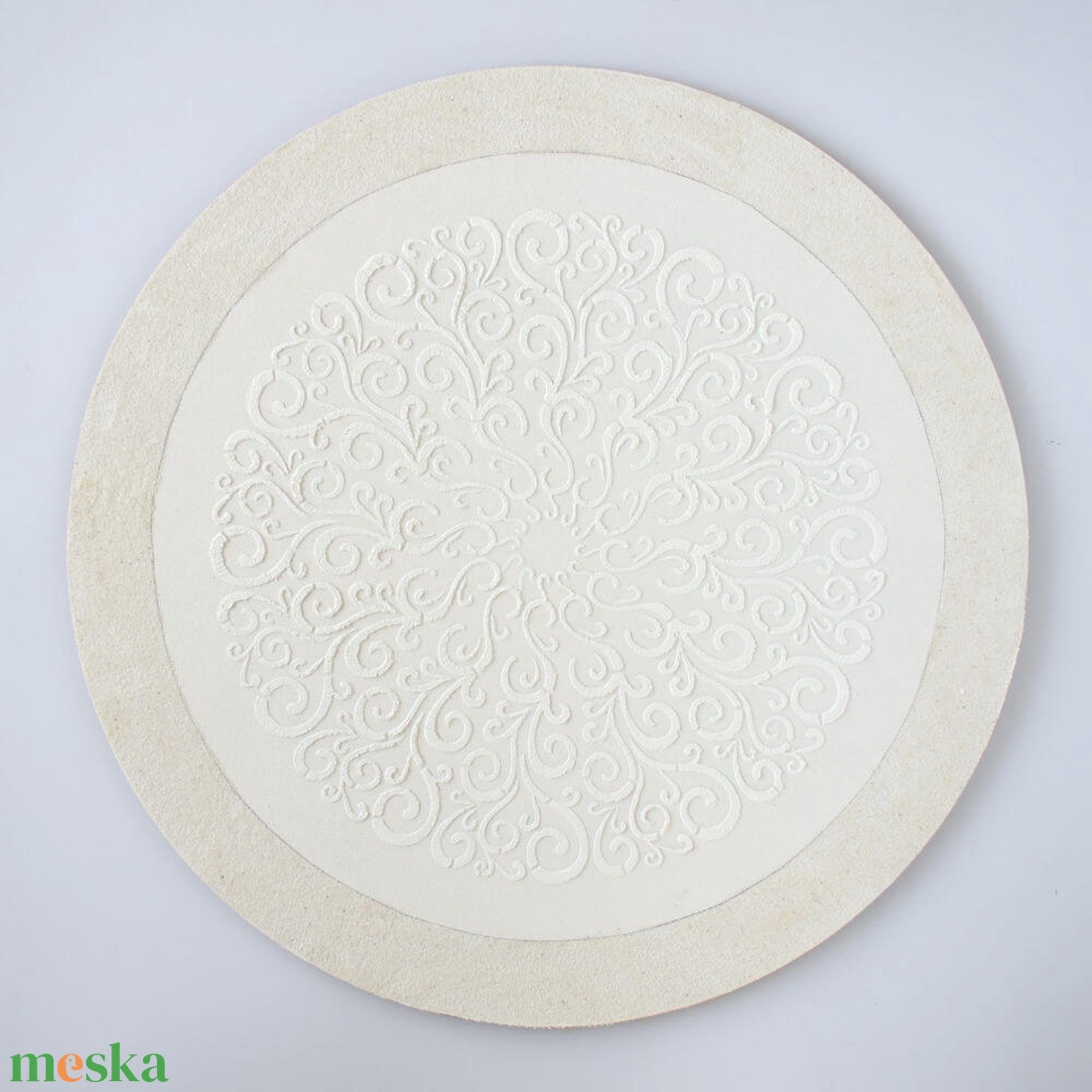 Mandala 40 cm-es, festenivaló, domborműves alap Kacskaringó - diy (csináld magad) - egységcsomag - Meska.hu Mandala 40 cm-es, festenivaló, domborműves alap Kacskaringó - diy (csináld magad) - egységcsomag - Meska.hu
