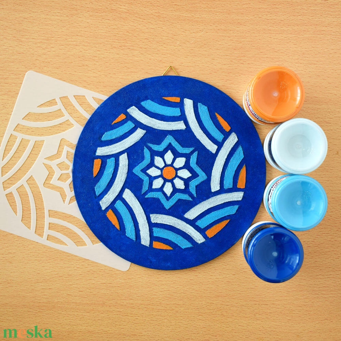 Mandala 18 cm-es, festenivaló, domborműves alap Hullámvirág - diy (csináld magad) - egységcsomag - Meska.hu Mandala 18 cm-es, festenivaló, domborműves alap Hullámvirág - diy (csináld magad) - egységcsomag - Meska.hu