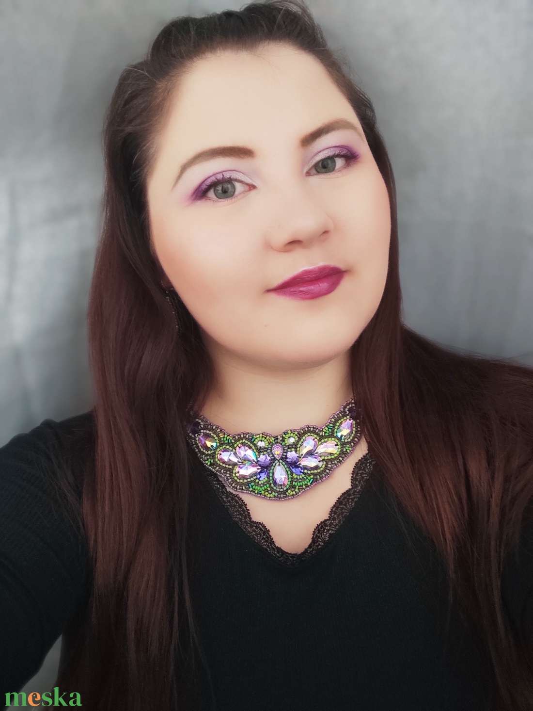 Mystic szett - ékszer - nyaklánc - statement nyaklánc - Meska.hu