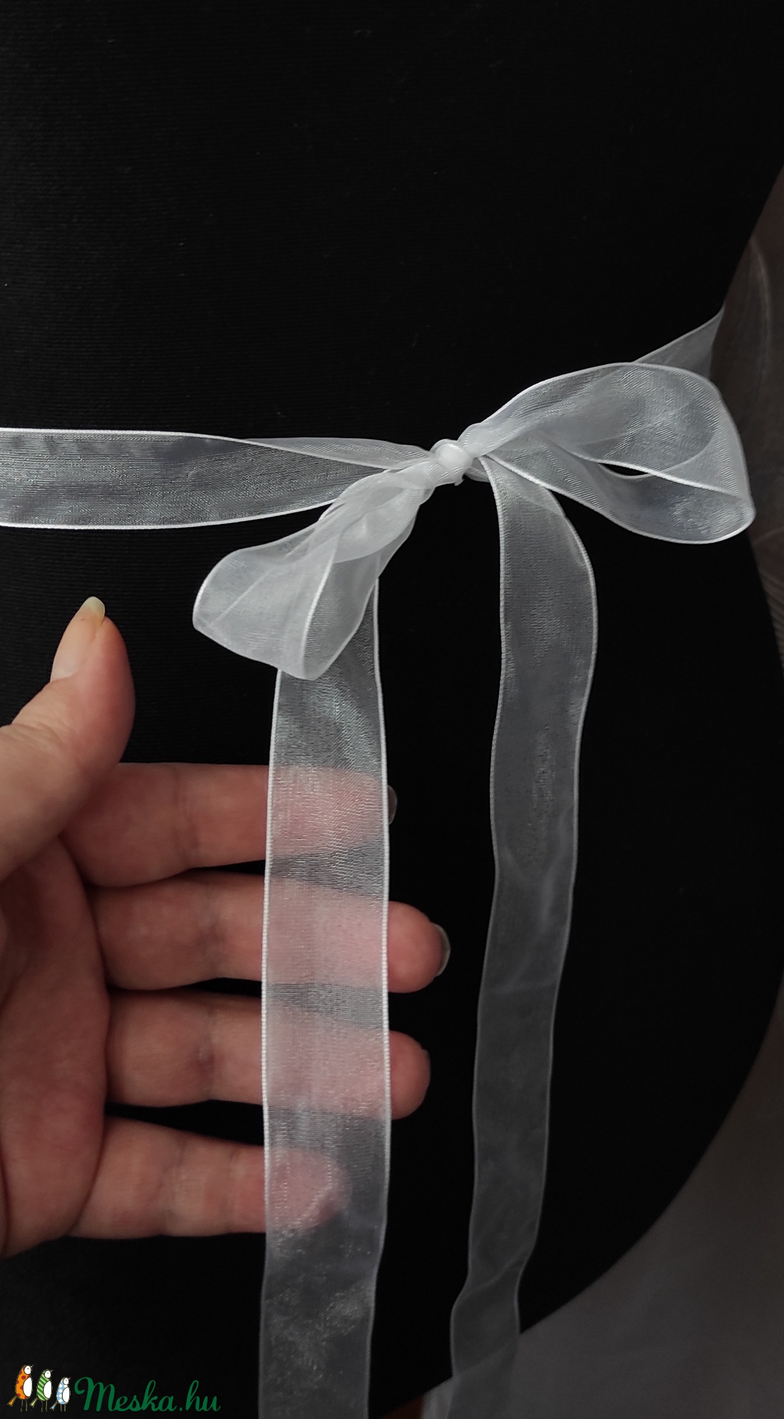 Zaya rosegold menyasszonyi öv - esküvő - kiegészítők - öv & pánt - Meska.hu