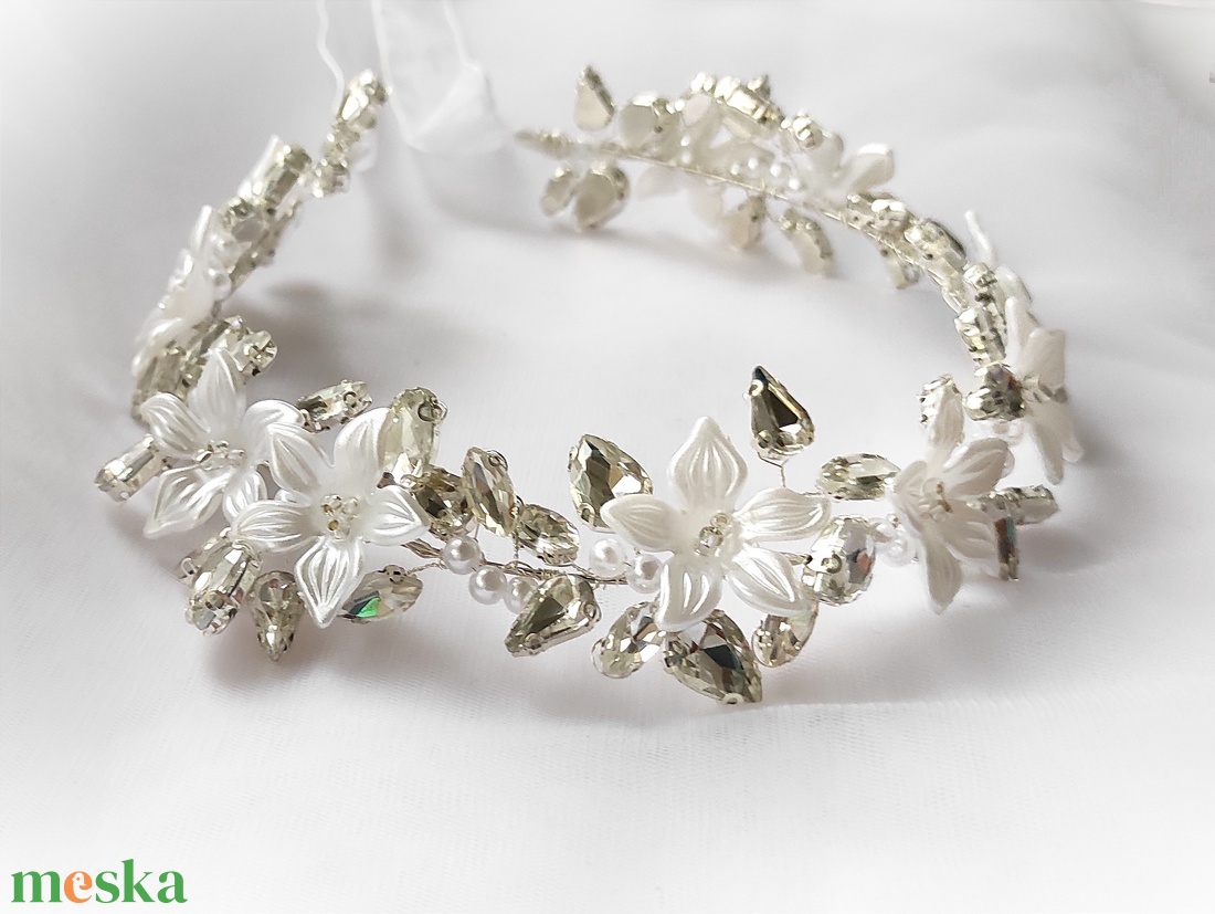 Crystal dream - esküvő - hajdísz - hajpánt - Meska.hu Crystal dream - esküvő - hajdísz - hajpánt - Meska.hu
