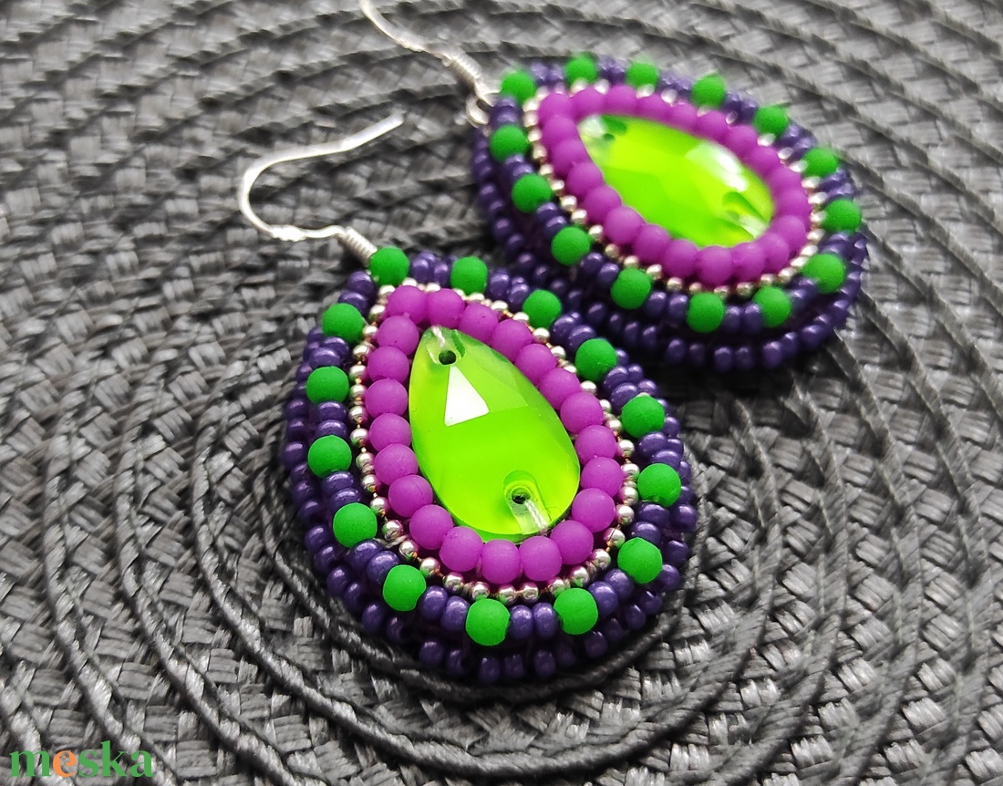 Witchy fülbevaló - ékszer - fülbevaló - lógó csepp fülbevaló - Meska.hu