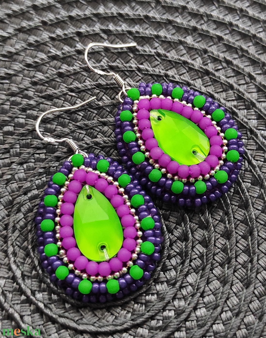 Witchy fülbevaló - ékszer - fülbevaló - lógó csepp fülbevaló - Meska.hu