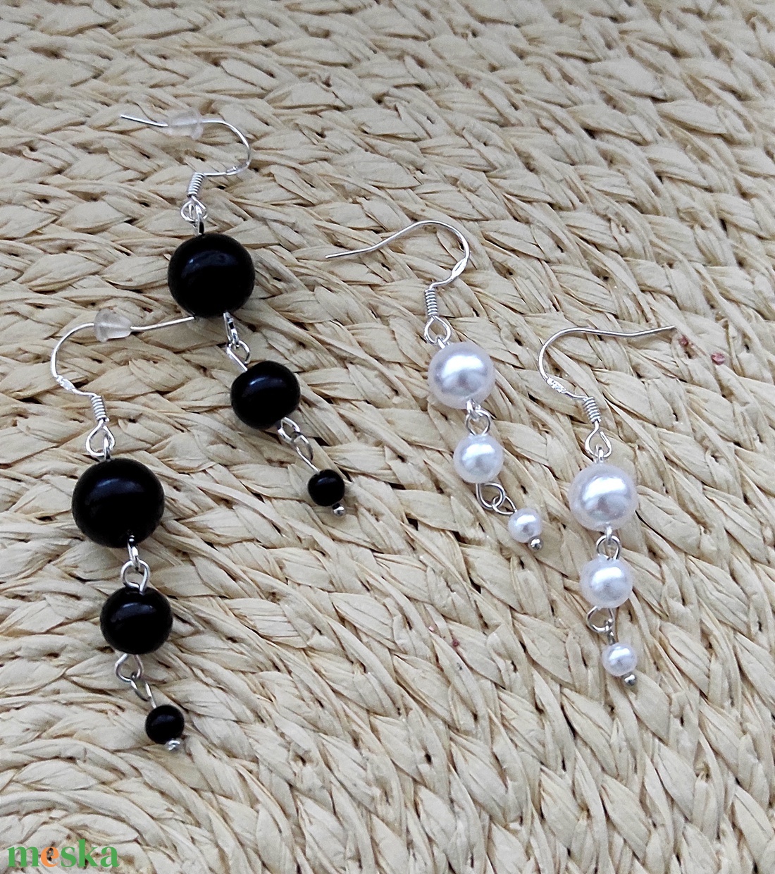 Simple elegant fülik - ékszer - fülbevaló - lógó fülbevaló - Meska.hu