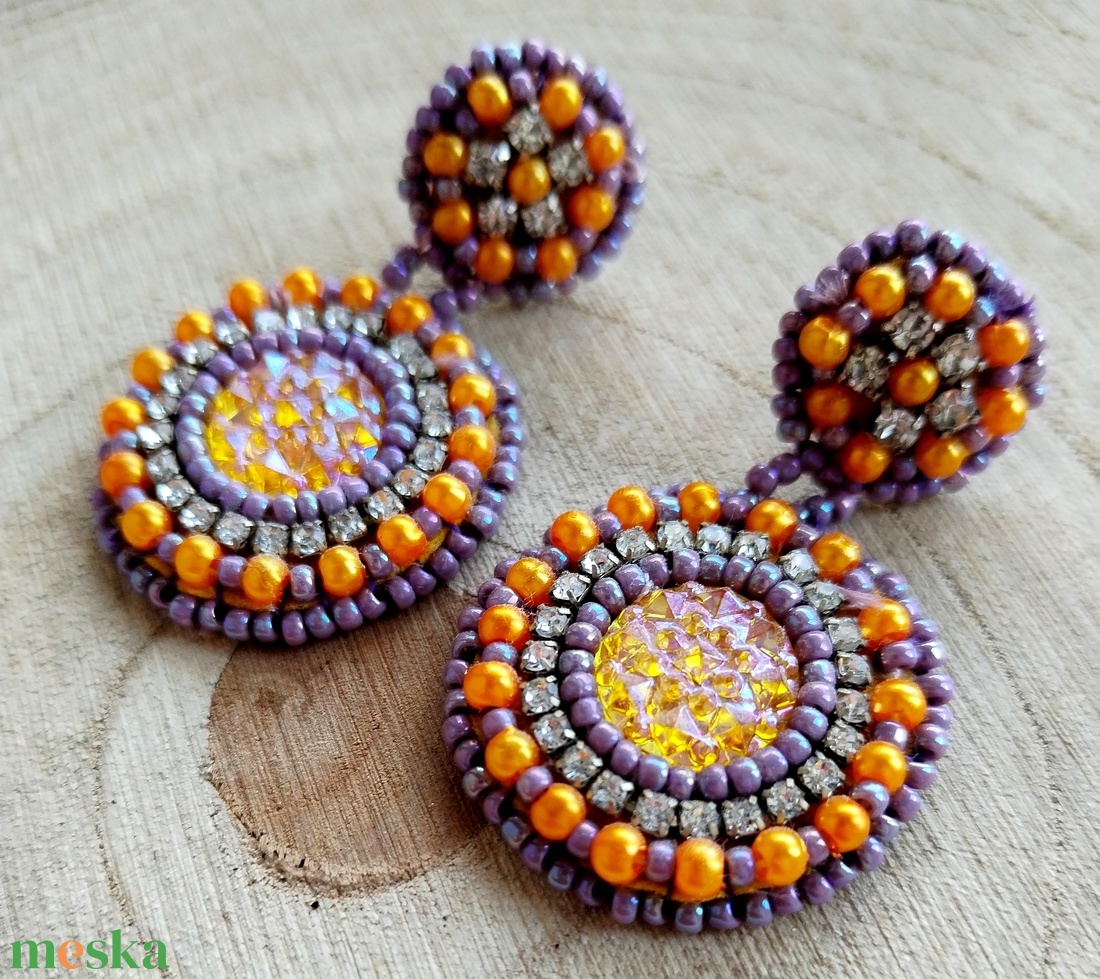 It's Boho! Fülbevaló - ékszer - fülbevaló - lógós kerek fülbevaló - Meska.hu It's Boho! Fülbevaló - ékszer - fülbevaló - lógós kerek fülbevaló - Meska.hu