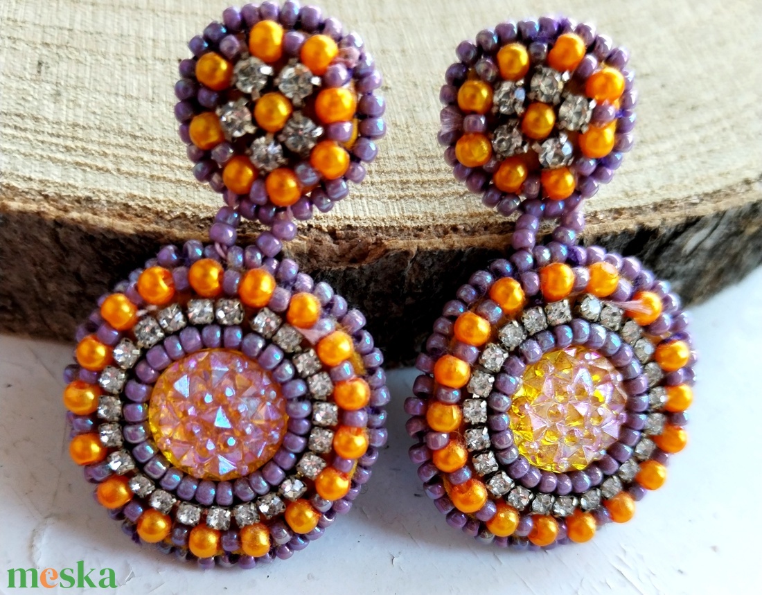 It's Boho! Fülbevaló - ékszer - fülbevaló - lógós kerek fülbevaló - Meska.hu It's Boho! Fülbevaló - ékszer - fülbevaló - lógós kerek fülbevaló - Meska.hu