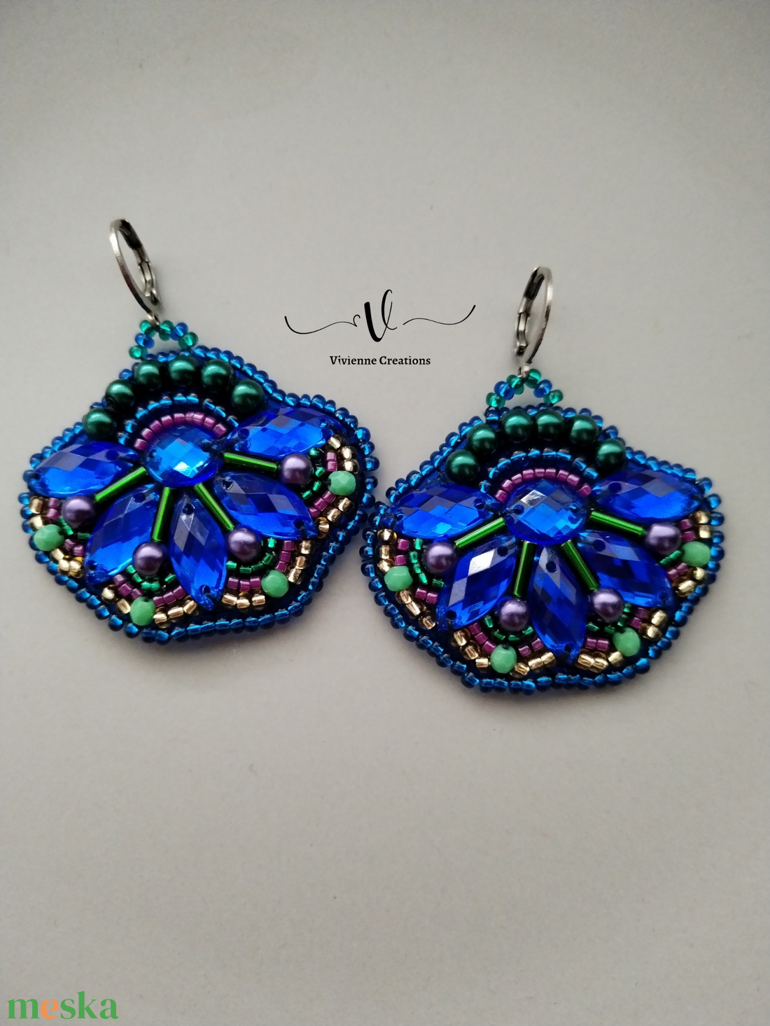 Dream peacock fülbevaló - ékszer - fülbevaló - lógó fülbevaló - Meska.hu Dream peacock fülbevaló - ékszer - fülbevaló - lógó fülbevaló - Meska.hu
