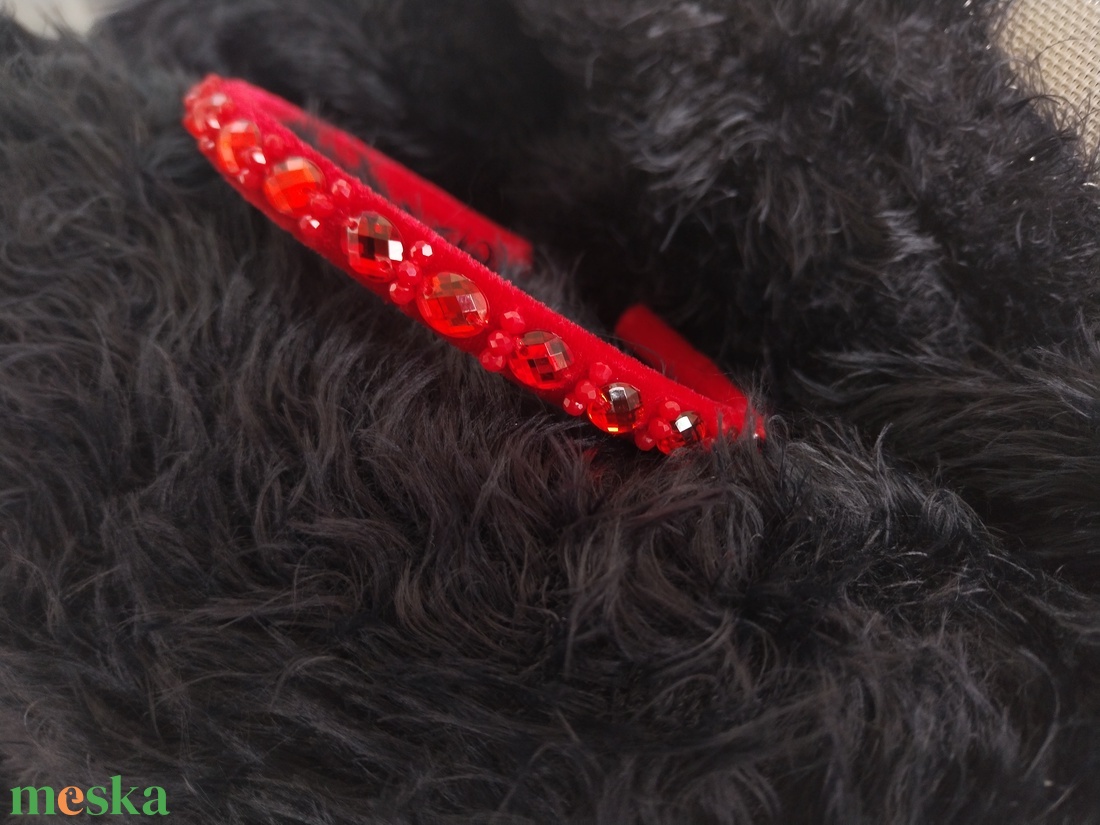 Menyecske hajpánt - esküvő - hajdísz - hajpánt - Meska.hu