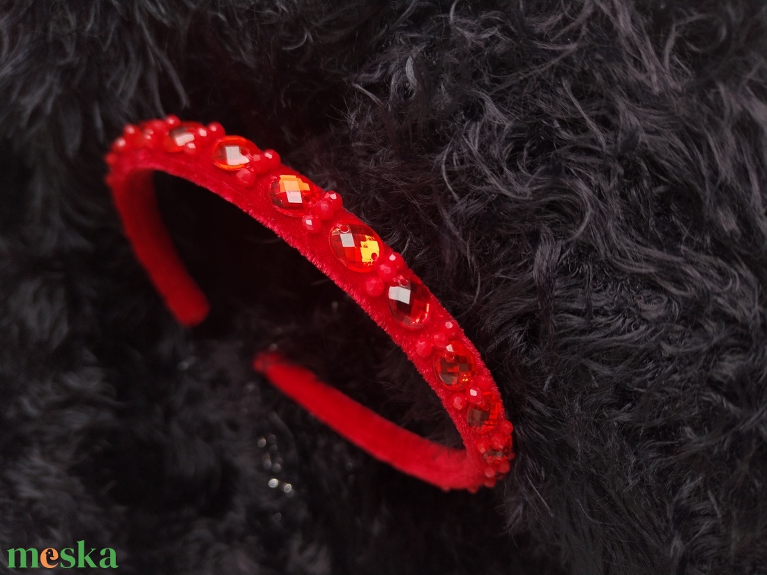 Menyecske hajpánt - esküvő - hajdísz - hajpánt - Meska.hu