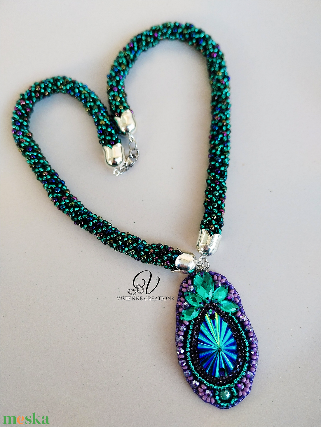 Amelie- elvarázsolt erdő - ékszer - nyaklánc - medálos nyaklánc - Meska.hu