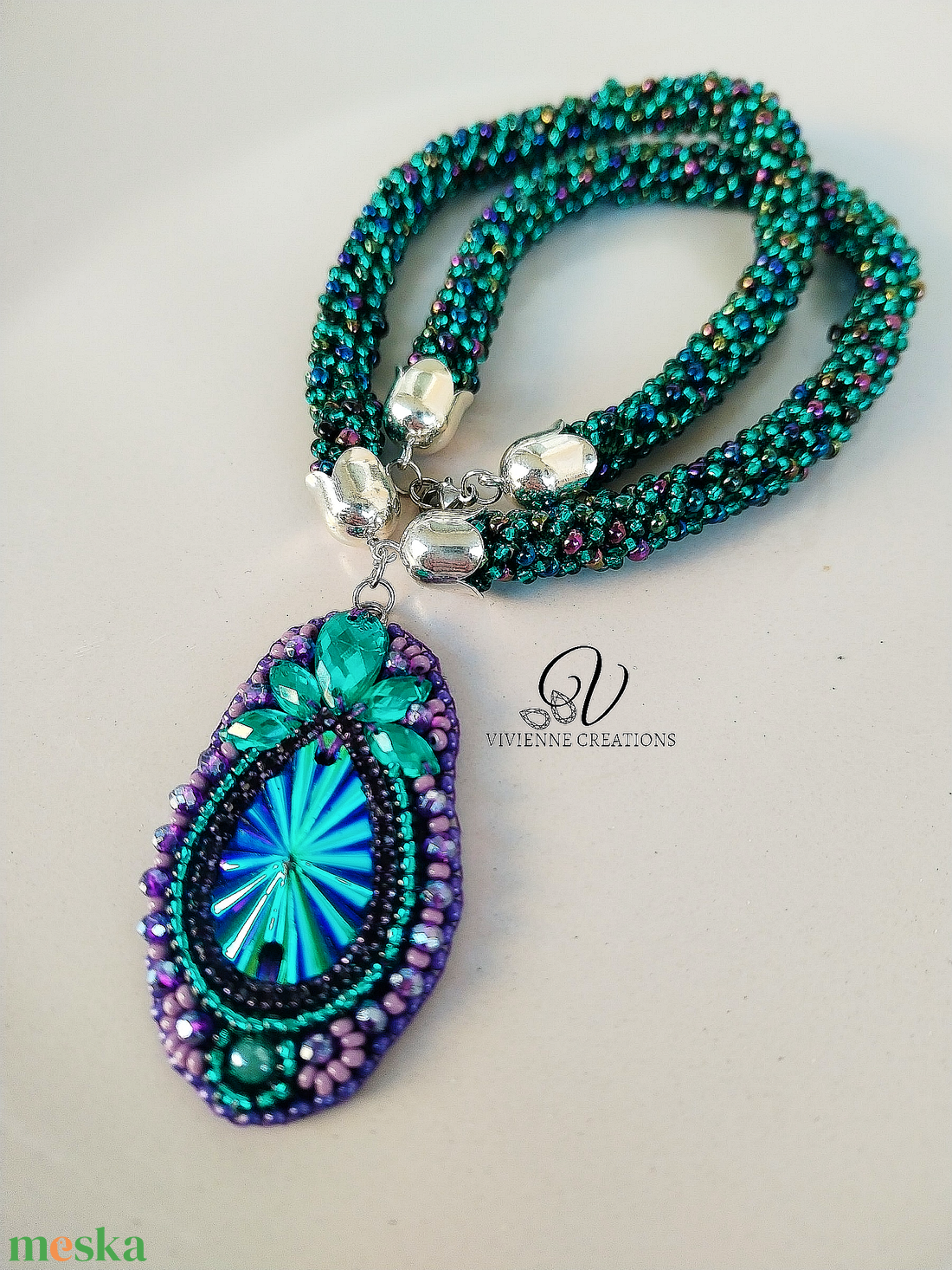 Amelie- elvarázsolt erdő - ékszer - nyaklánc - medálos nyaklánc - Meska.hu