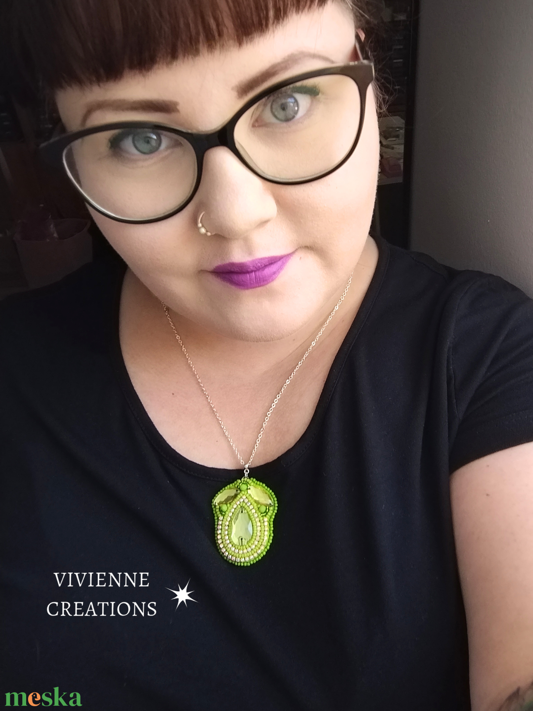 Tinkerbell nyaklánc - ékszer - nyaklánc - medálos nyaklánc - Meska.hu