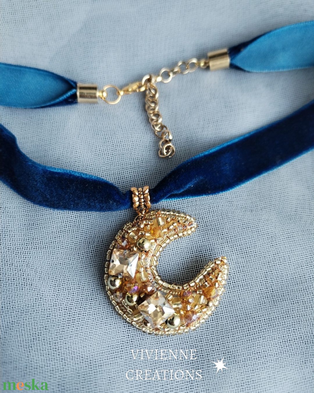 Soraya chocker  - ékszer - nyaklánc - nyakpánt, gallér - Meska.hu