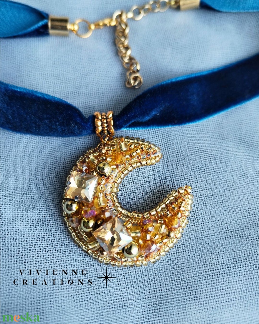 Soraya chocker  - ékszer - nyaklánc - nyakpánt, gallér - Meska.hu