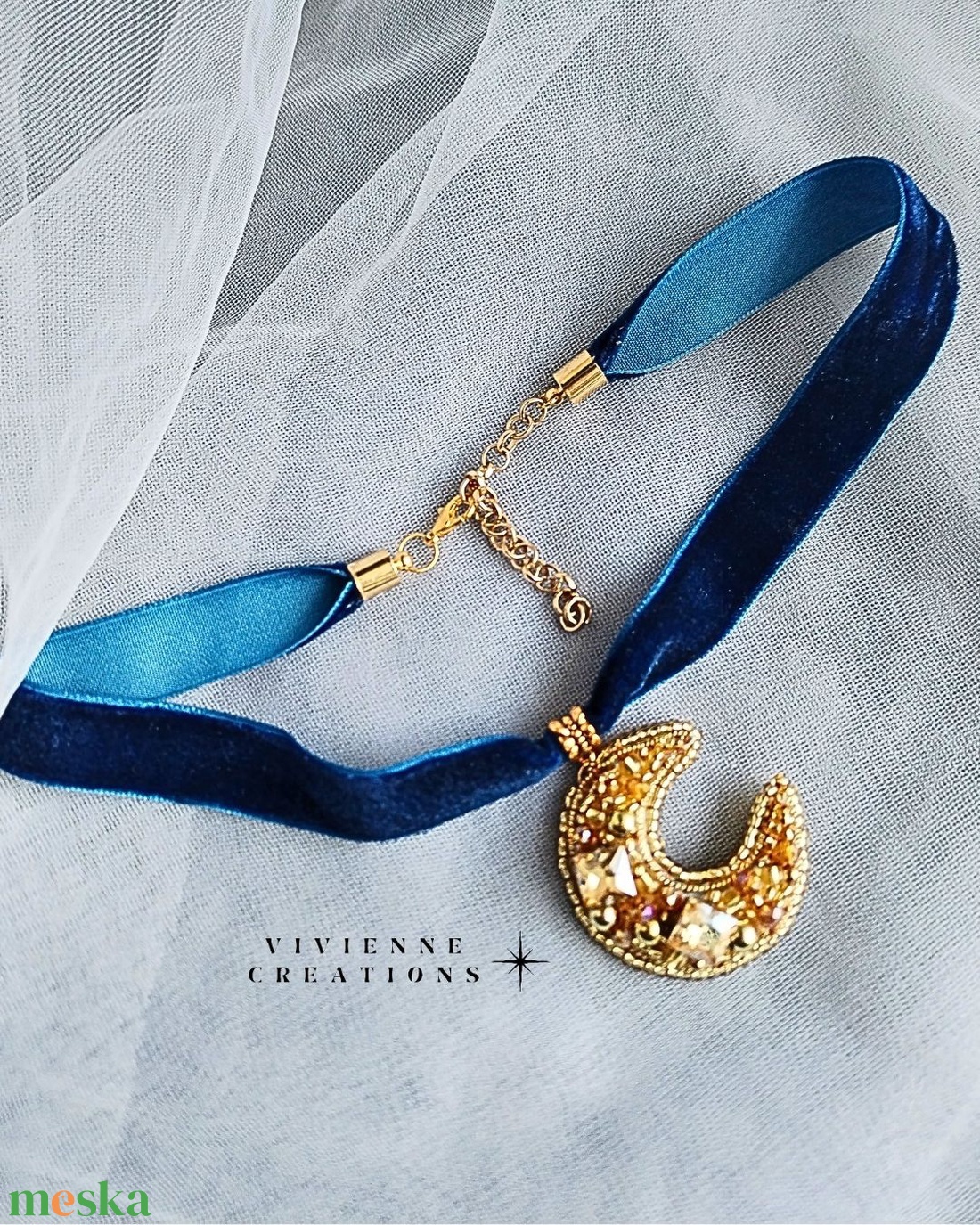 Soraya chocker  - ékszer - nyaklánc - nyakpánt, gallér - Meska.hu