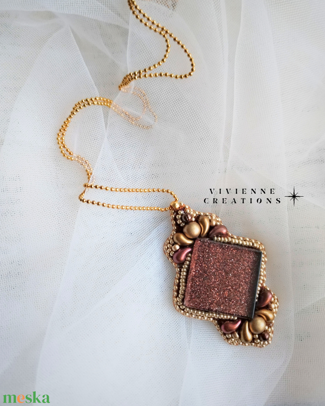 Alexa nyaklánc - ékszer - nyaklánc - medálos nyaklánc - Meska.hu