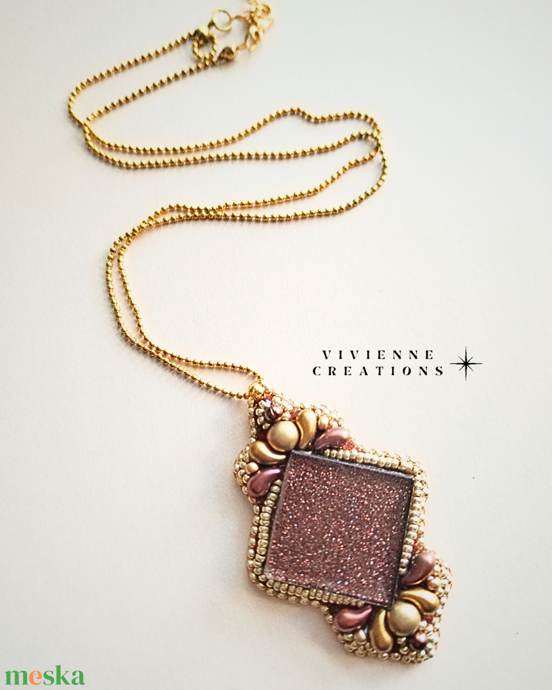 Alexa nyaklánc - ékszer - nyaklánc - medálos nyaklánc - Meska.hu