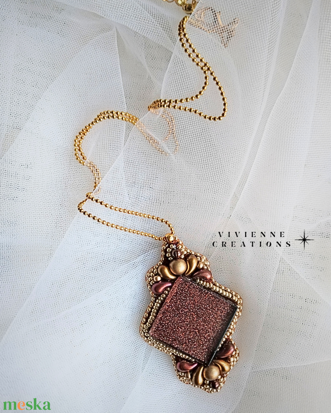 Alexa nyaklánc - ékszer - nyaklánc - medálos nyaklánc - Meska.hu