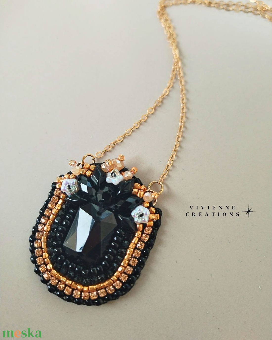 Victoria nyaklánc - ékszer - nyaklánc - medálos nyaklánc - Meska.hu