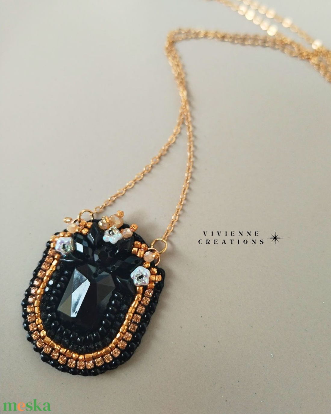 Victoria nyaklánc - ékszer - nyaklánc - medálos nyaklánc - Meska.hu