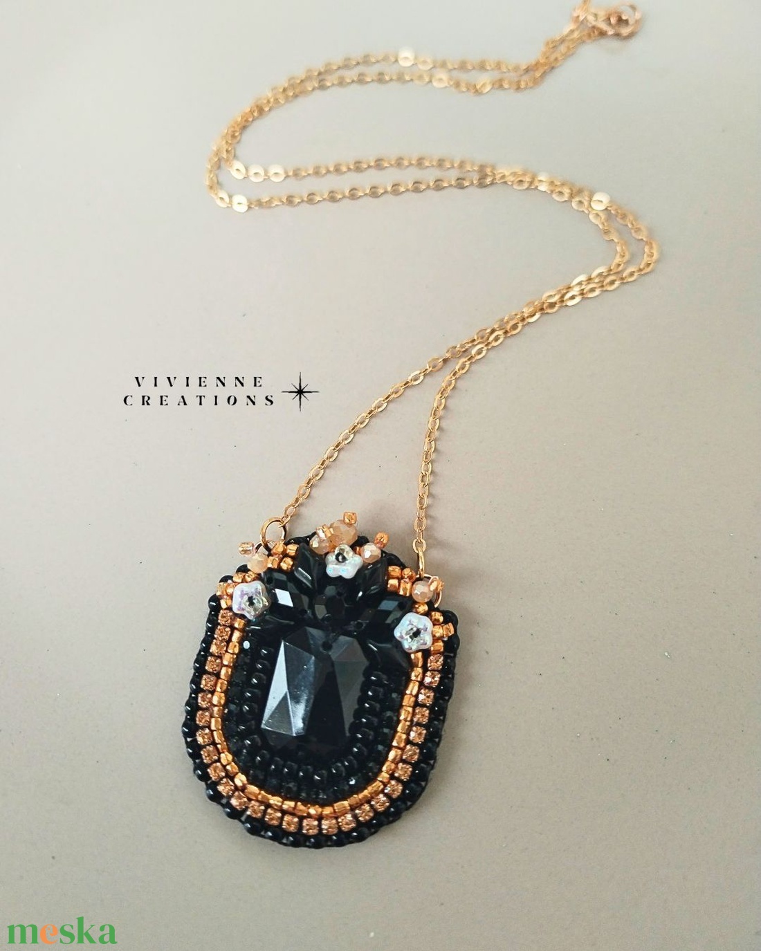 Victoria nyaklánc - ékszer - nyaklánc - medálos nyaklánc - Meska.hu