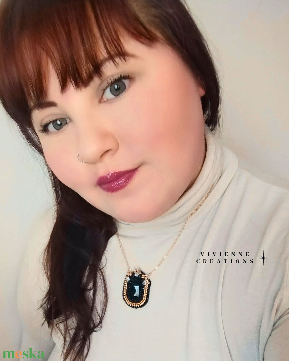 Victoria nyaklánc - ékszer - nyaklánc - medálos nyaklánc - Meska.hu