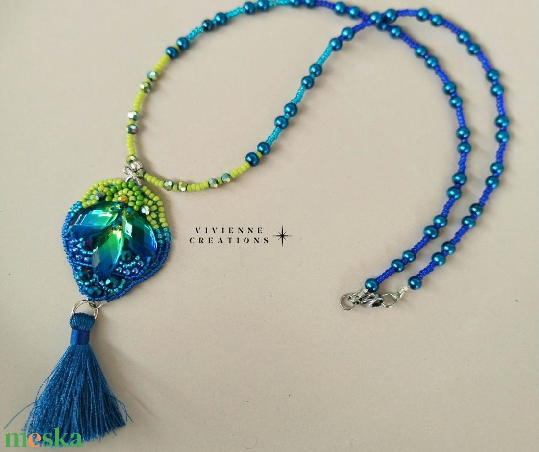 Freya nyaklánc - ékszer - nyaklánc - medálos nyaklánc - Meska.hu