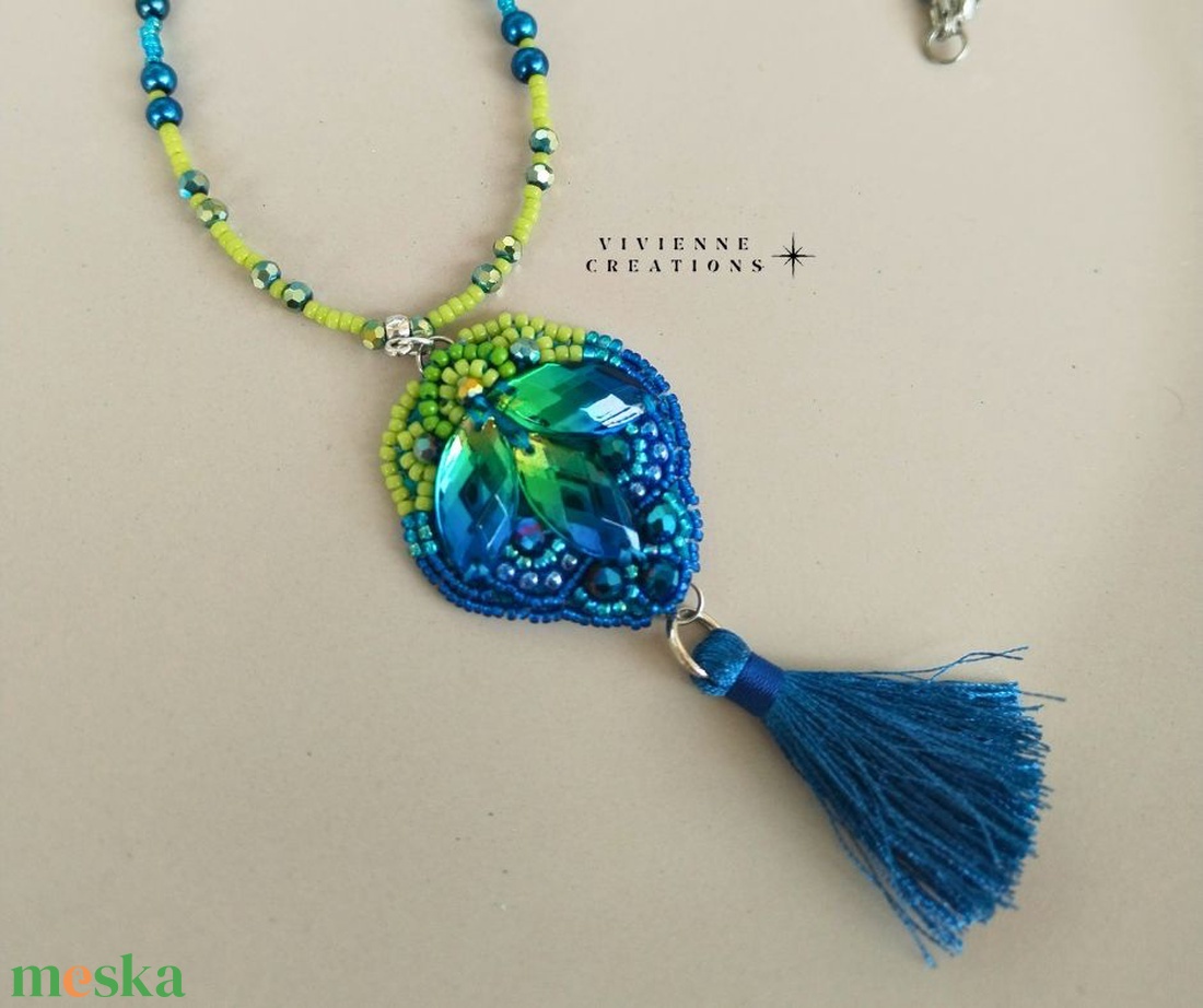 Freya nyaklánc - ékszer - nyaklánc - medálos nyaklánc - Meska.hu