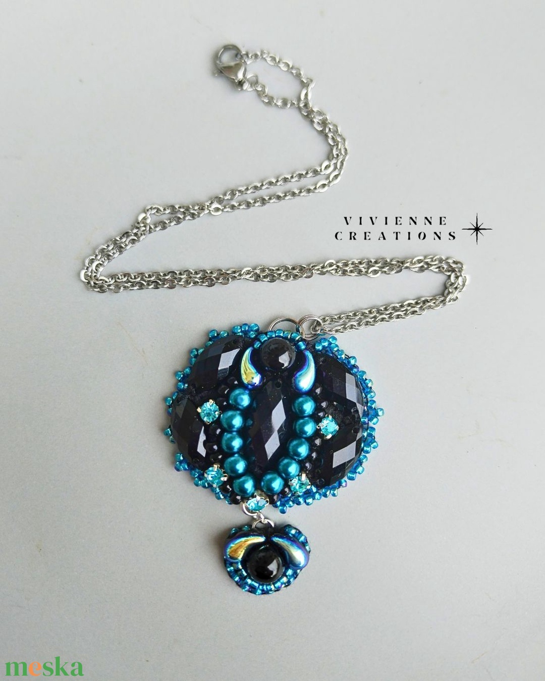 Astrid nyaklánc - ékszer - nyaklánc - medálos nyaklánc - Meska.hu