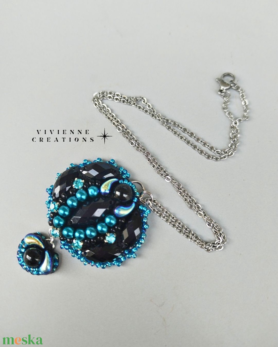 Astrid nyaklánc - ékszer - nyaklánc - medálos nyaklánc - Meska.hu