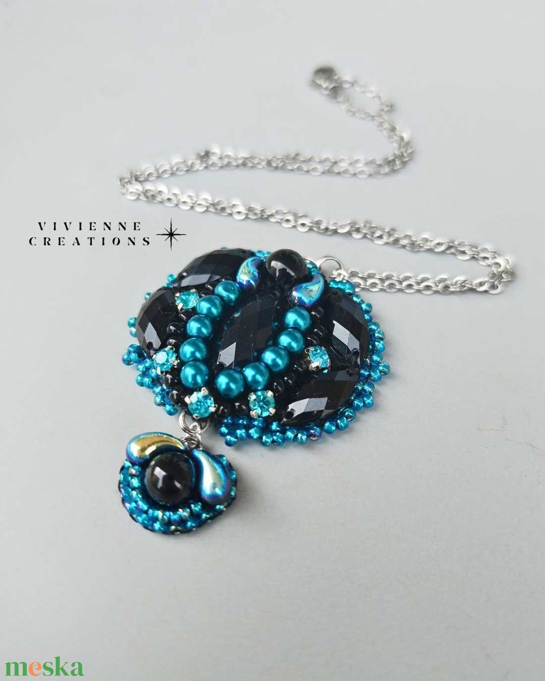 Astrid nyaklánc - ékszer - nyaklánc - medálos nyaklánc - Meska.hu