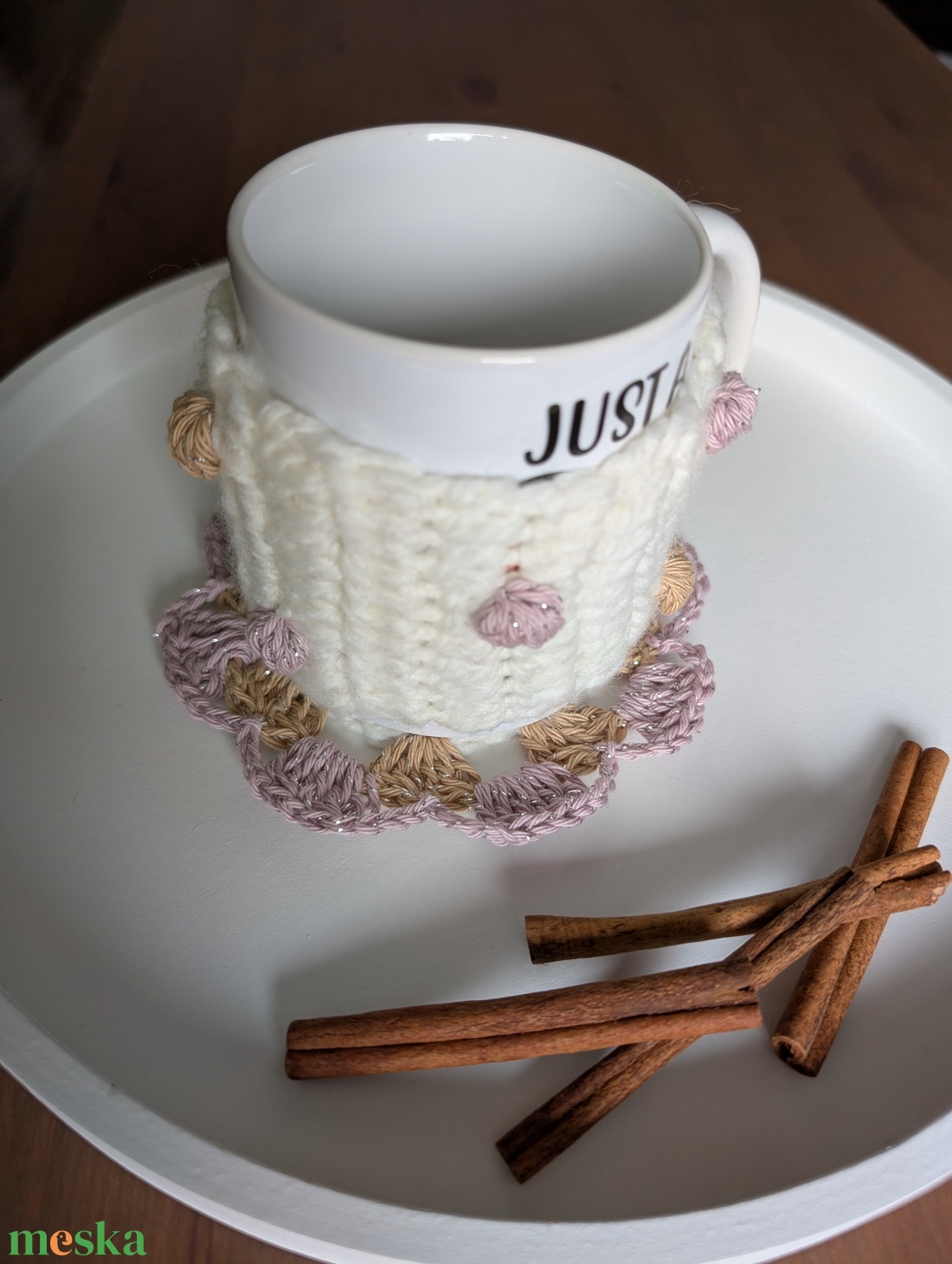 Bögremelegítő + alátét szett - otthon & életmód - konyhafelszerelés, tálalás - tálalás - bögre & csésze - Meska.hu