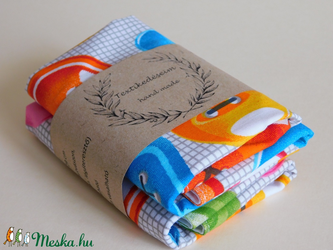 Textil szalvéta 2db/ szett - táska & tok - uzsonna- & ebéd tartó - szendvics csomagoló - Meska.hu Textil szalvéta 2db/ szett - táska & tok - uzsonna- & ebéd tartó - szendvics csomagoló - Meska.hu