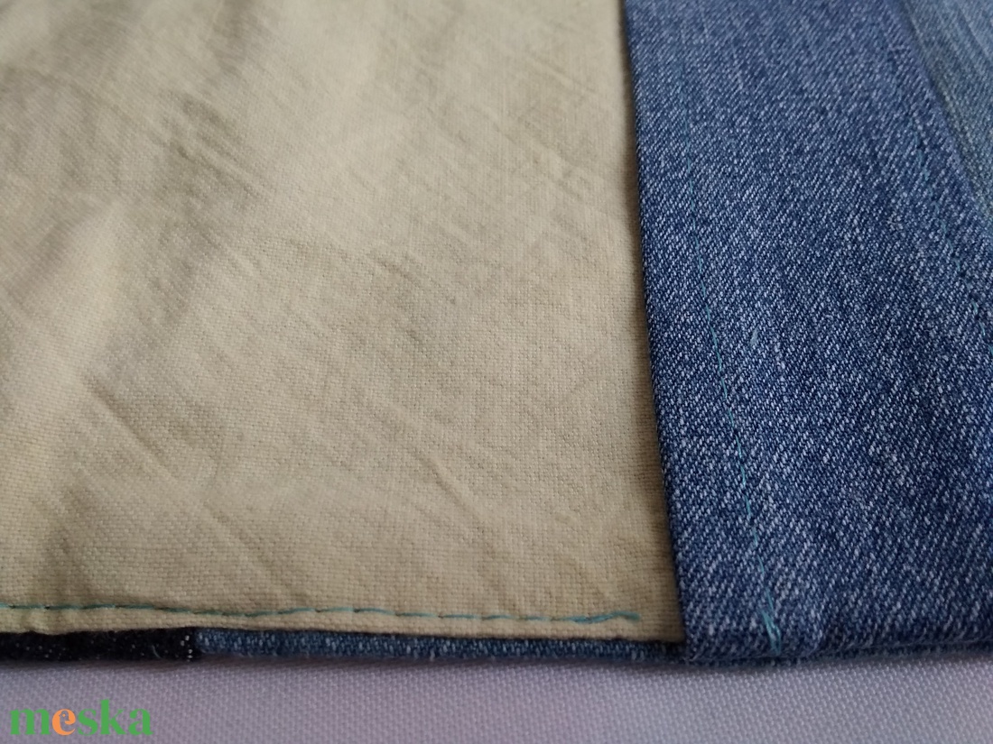 Farmer könyvborító patchwork építőkocka mintával 2. - otthon & életmód - papír, írószer - Meska.hu