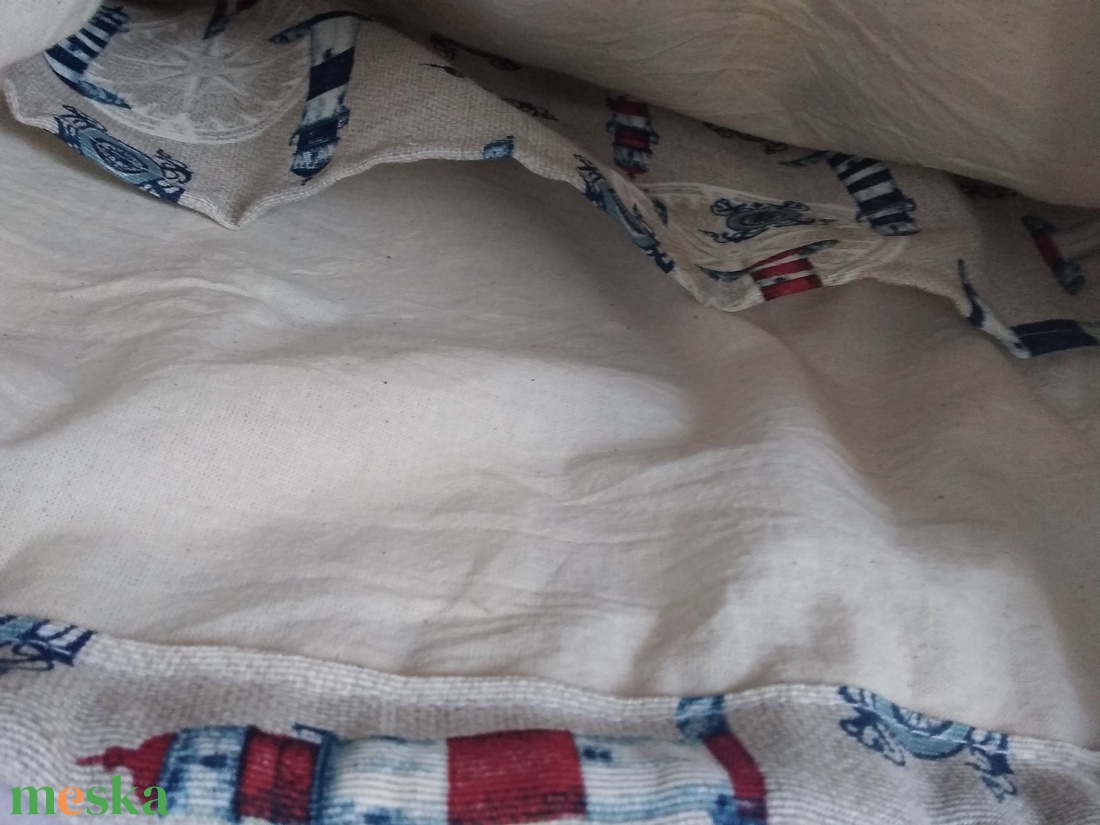 Tengerész mintás tornazsák/hátizsák - táska & tok - hátizsák - tornazsák, gymbag - Meska.hu