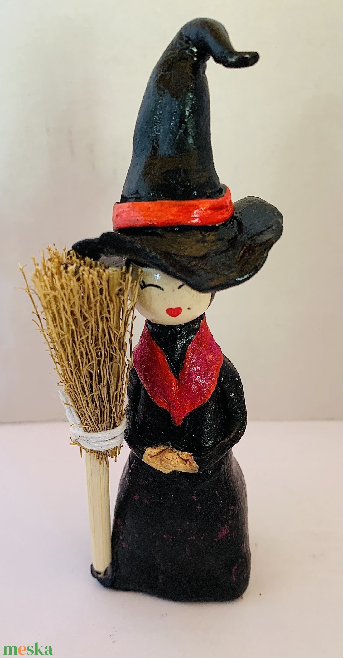 Boszorkány dekor figura  - otthon & életmód - dekoráció - halloween - halloweeni figurák - Meska.hu