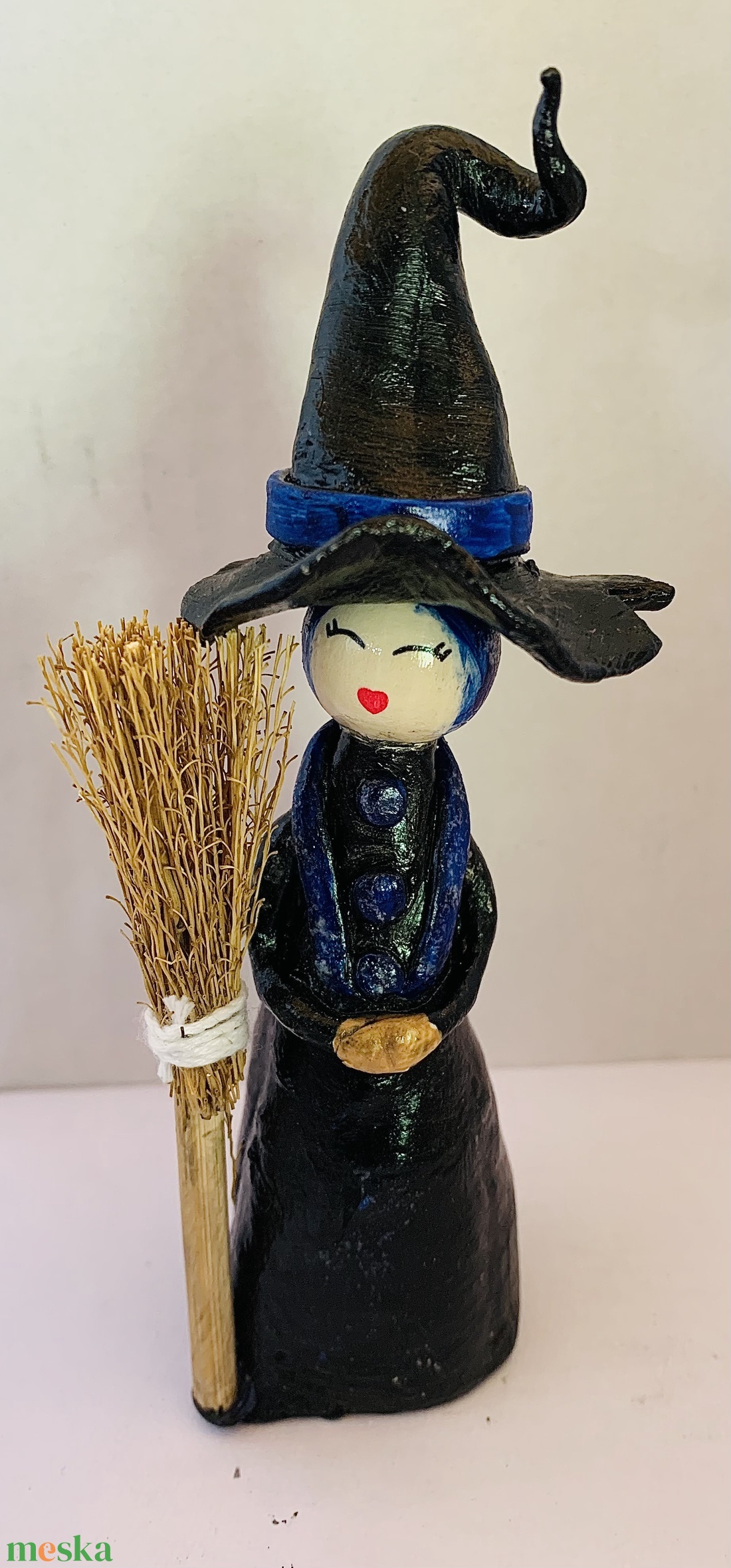 Boszorkány dekor figura  - otthon & életmód - dekoráció - halloween - halloweeni figurák - Meska.hu